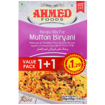 Ahmed Mutton Biryani 2x55g 