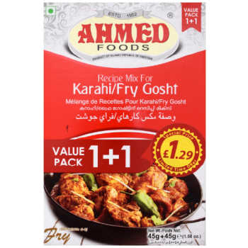 Ahmed Karahi Fry Gosht 2x45g 