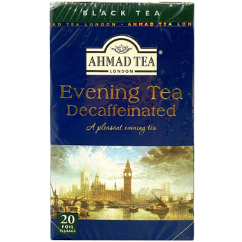 Ahmad Tea London Evening Tea Decaffeinated Tea Bags 20pk 
