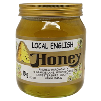 Leicestershire Local English Honey 454g 