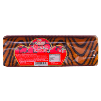 Coronet Strawberry Swiss Roll 300g 