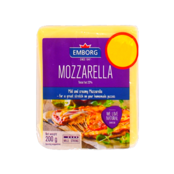 Emborg Mozzarella 220g 