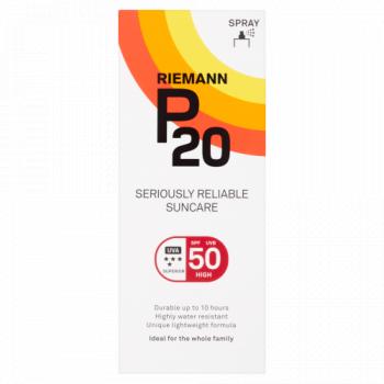 Riemann P20 Seriously Reliable Suncare Spray High SPF50 200ml