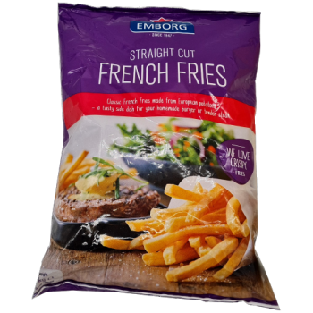 Emborg Straight Cut French Fries 1kg 