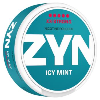 Zyn Icy Mint XX Strong Nicotine Pouches 14.7g