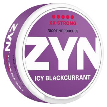 ZYN Icy Blackcurrant XX Strong Nicotine Pouches 21 Pack 12.5mg