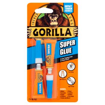 Gorilla Super Glue 2 x 3g (6g)