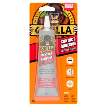 Gorilla Contact Adhesive Crystal Clear 75g