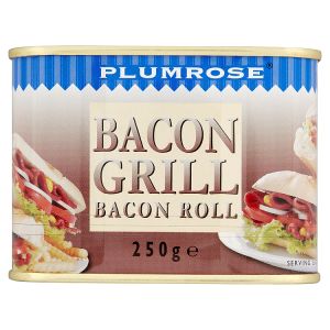 Plumrose Bacon Grill Bacon Roll 250g