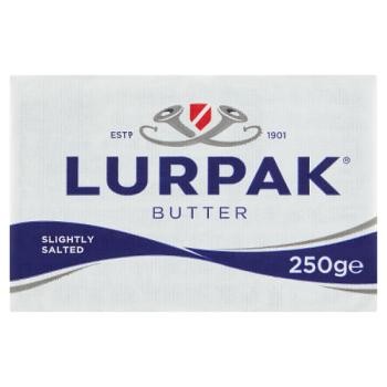 Lurpak Sligthly Salted Butter 250g