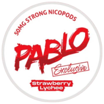 Pablo Strong Nicopods Strawberry Lychee 50mg 