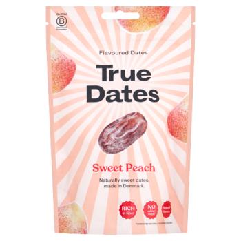 True Dates Sweet Peach Flavoured Dates 100g