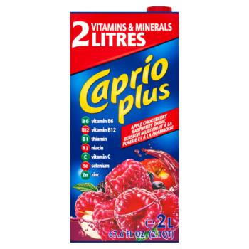 Caprio Plus Apple Chokeberry Raspberry Drink 2L