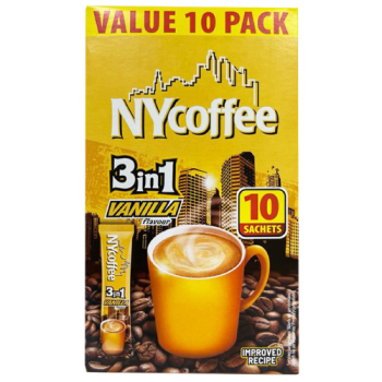 NYcoffee 3in1 Vanilla Flavour 10pk 