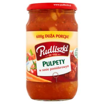 Pudliszki Meatballs in Tomato Sauce 600g
