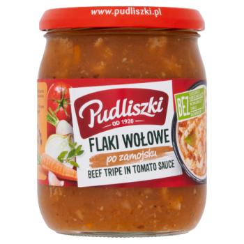Pudliszki Beef Tripe in Tomato Sauce 500g