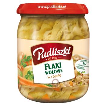 Pudliszki Beef Tripe in Broth 500g