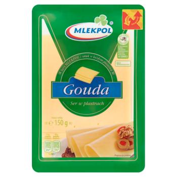 Mlekpol Sliced Gouda Cheese 150g