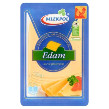 Mlekpol Sliced Edam Cheese 150g