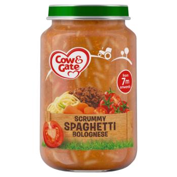 Cow & Gate Scrummy Spaghetti Bolognese Jar 200g