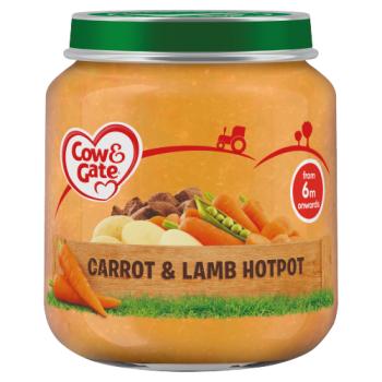 Cow & Gate Carrot & Lamb Hotpot Jar 125g