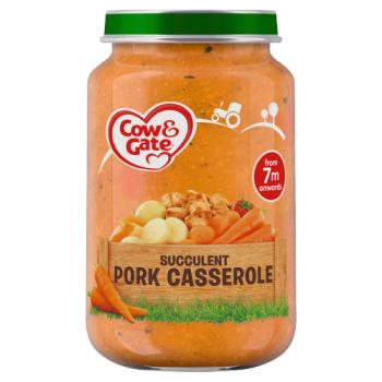 Cow & Gate Succulent Pork Casserole Jar 200g