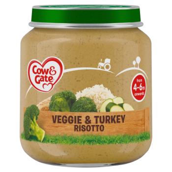 Cow & Gate Veggie & Turkey Risotto Jar 125g
