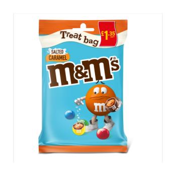 M&M's Salted Caramel Milk Chocolate Treat Bag £1.35 PMP 70g