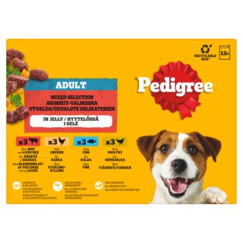 Pedigree Adult Mixed Selection in Jelly 12 x 100g (1.2kg)