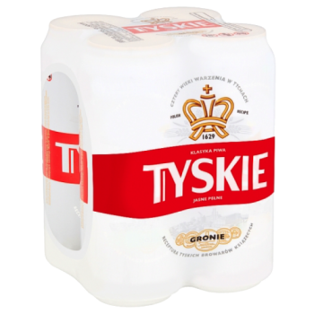 Tyskie Gronie Beer 4 x 500ml