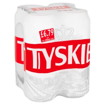 Tyskie 4 x 500ml