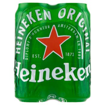 Heineken Lager Beer 4 x 500 ml