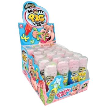 Johny Bee Snotty Pig Lollipop Gel 40g (Flavour May Vary) 