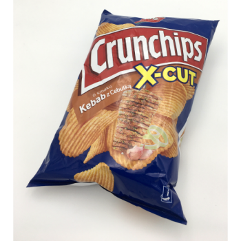 Lorenz Crunchips X-Cut Kebab z Cebulka