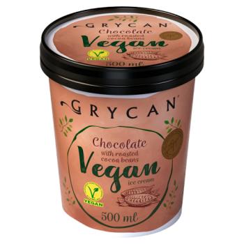 Grycan Vegan Chocolate with Roasted Cocoa Beans Ice Cream 500ml