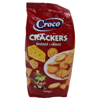 Croco Crackers Cheese 400g 