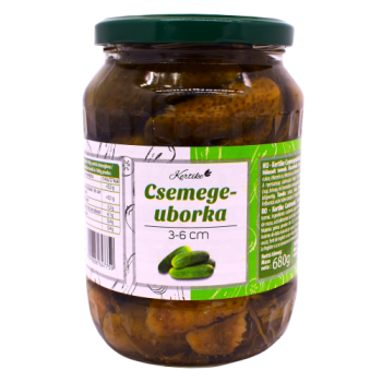 Kertike Csemege-Uborka 680g 
