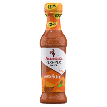 Nando's PMP Medium PERi-PERi Sauce 125g