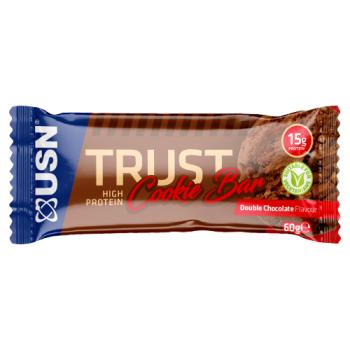 USN Trust Cookie Bar Double Chocolate Flavour 60g