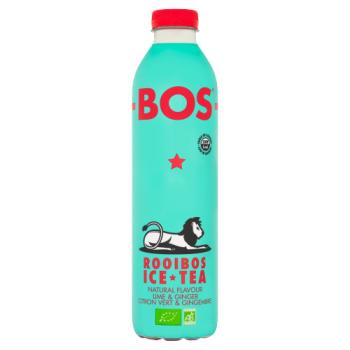 Bos Natural Flavour Lime & Ginger Rooibos Ice Tea 1L