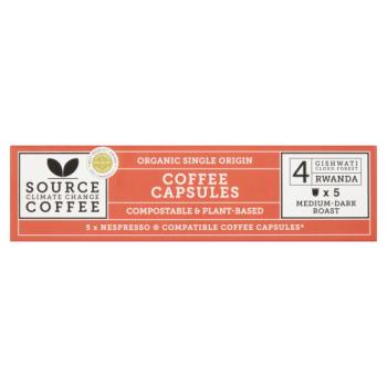 Source Gishwati Rwandan Coffee  Capsule
