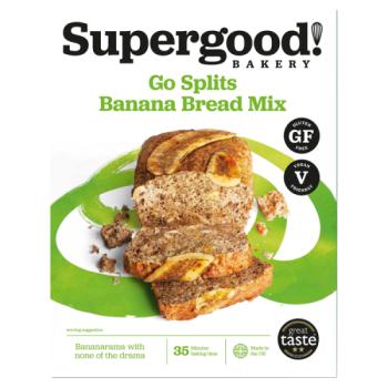 Supergood! Bakery Go Splits Banana Bread Mix 250g