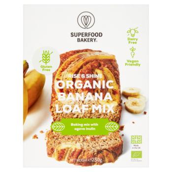 Superfood Bakery Organic Rise & Shine Banana Loaf Mix 250g