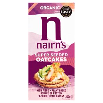Nairn's Organic Super Seeded Oatcakes 200g