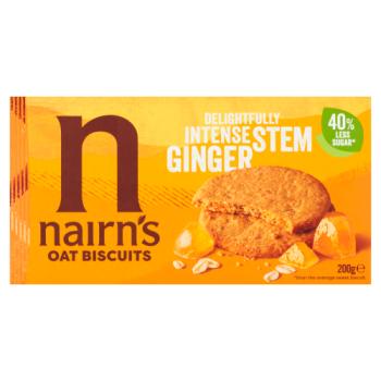 Nairn's Stem Ginger Oat Biscuits 200g