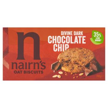 Nairn's Divine Dark Chocolate Chip Oat Biscuits 200g