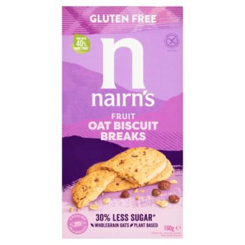 Nairn's Fruit Oat Biscuit Breaks 160g
