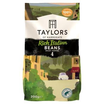 Taylors of Harrogate Rich Italian Beans Roast Coffee 200g