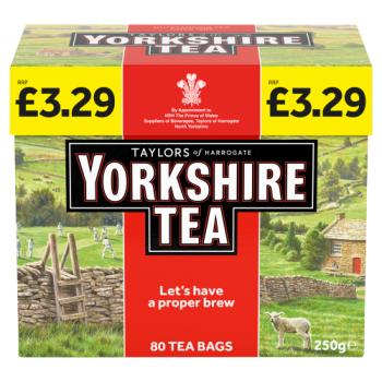 Yorkshire Teabags £3.29  80's