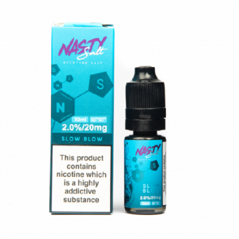 Nasty Juice 50/50 Slow Blow Nasty Salt E-Liquid 20mg 10ml 